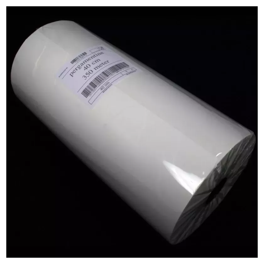 Papier pergamentine 40cm blanc 50g par m2