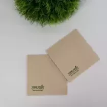 Serviettes 25x25cm 1 4 Think Green 8x125 pieces 100 pourcent recycled paper