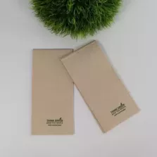 Serviettes 40x40cm 1 8 Think Green 40x30 pieces 100 pourcent recycled paper