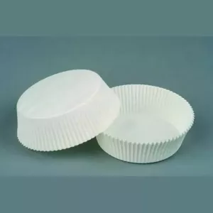Cuvettes d70mm blanches h30mm