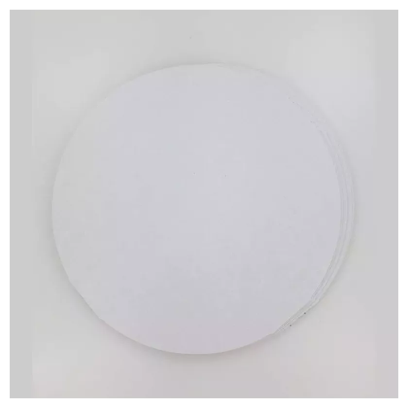 Pizza ronde carton ondule diametre 31cm blanc