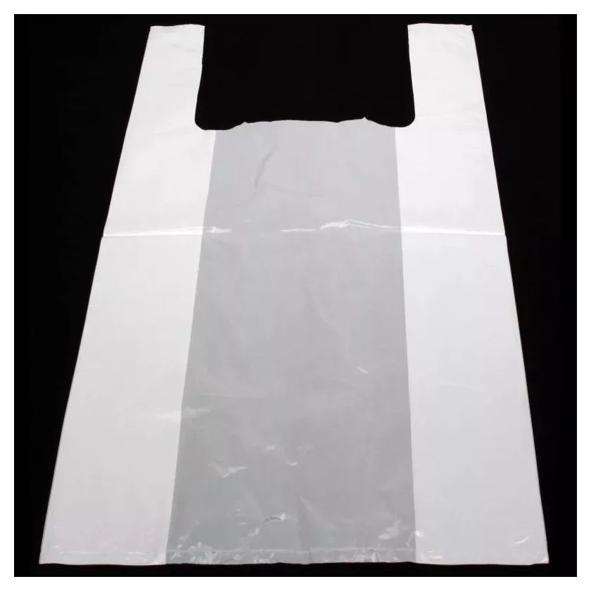Shopper mini 14my blanc 400x250+140mm HDPE