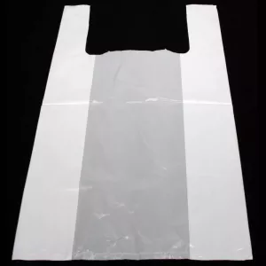 Shopper mini 14my blanc 400x250+140mm HDPE