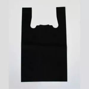 Shopper non tisse PP noir 500x300+160mm