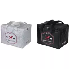 Sac isotherme nylon impression serigraphie 350x250+250mm box 1 couleur