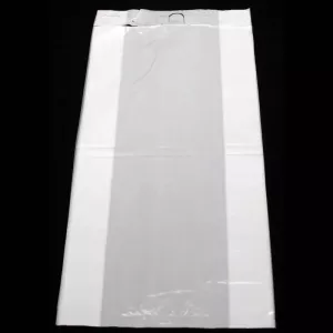 Sac a dechirer 11my blanc ZV3 410x210+80mm