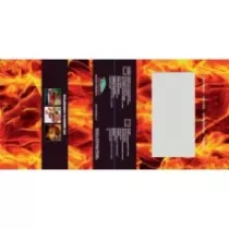 Sachet poulet plastique refermable 310x255x140mm