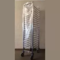LDPE housse transparente chariot roulant Euronorm