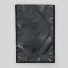 Sacs sous vide 200x200mm 90my transparent noir