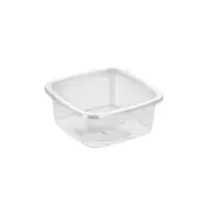 Ravier APET 260ml transparent 101x101x40mm