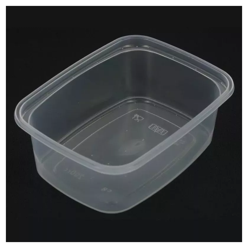 Ravier magnetron R108-40 lisse 200ml PP transparent
