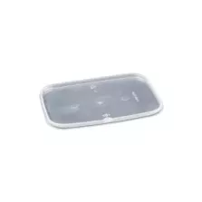 Couvercle PP ravier 300ml transparent 85x110mm cachete