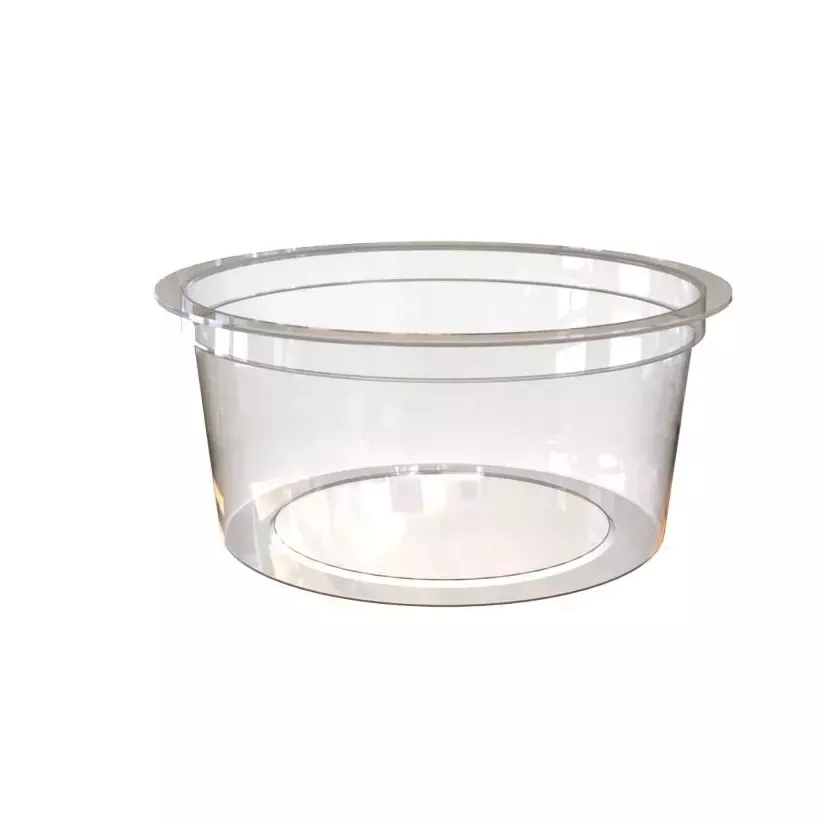 PP cup 150g diametre 95mm transparent Blanco