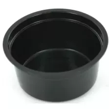 PP cup 150g diametre 95mm noir Blanco