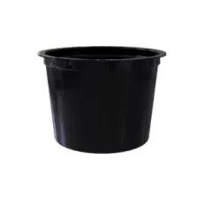 PP cup 300g diametre 95mm noir Blanco