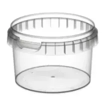 PP cup diametre 95x62mm 280ml S transparent cachete