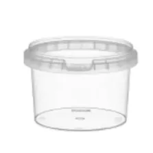 PP ravier TP95x66mm 280ml transparent cachete
