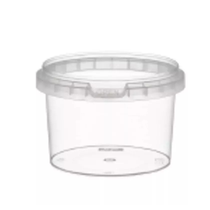 PP ravier TP95x66mm 280ml transparent cachete