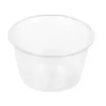 PLA ravier diametre 70xh26mm 60ml transparent compostable