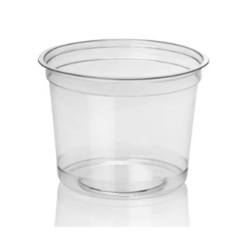 RPET pot diametre 101mm 400ml transparent