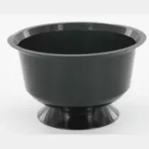 Ravier dessert pied diametre 95mm 150ml SP-PP noir doux
