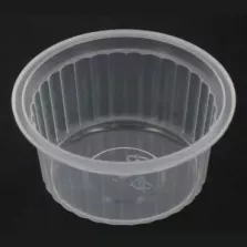 Ravier rond AS70-85 85ml PP ride transparent