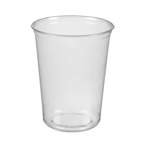 Ravier RPET 940ml transparent d117xh145mm couvercle rentrant