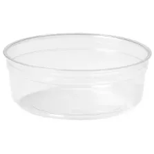 RPET ravier diametre 116-44mm 250ml Duni 177065 transparent