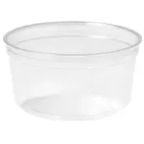 RPET ravier diametre 116-61mm 375ml Duni 177066 transparent