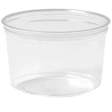 RPET ravier diametre 116-75mm 500ml Duni 177067 transparent
