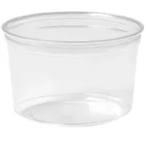 RPET ravier diametre 116-75mm 500ml Duni 177067 transparent