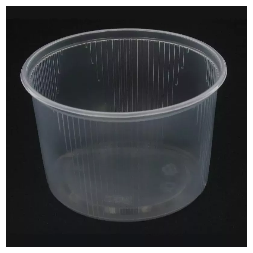 PP ravier 300ml diametre 101 65mm rond micro-ondes