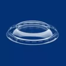 RPET couvercle pour dessert bowl diametre 95mm transparent