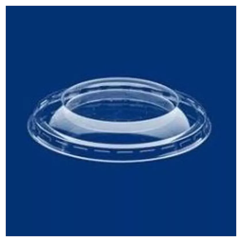 RPET couvercle pour dessert bowl diametre 95mm transparent