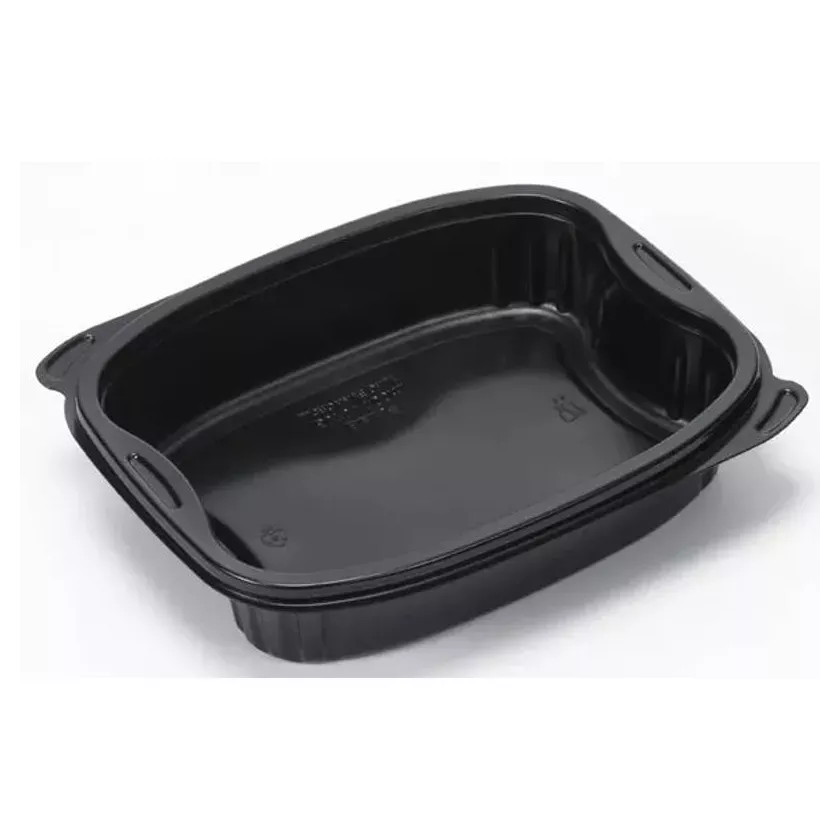 Ravier PP 700ml noir 190x155x41mm bistro