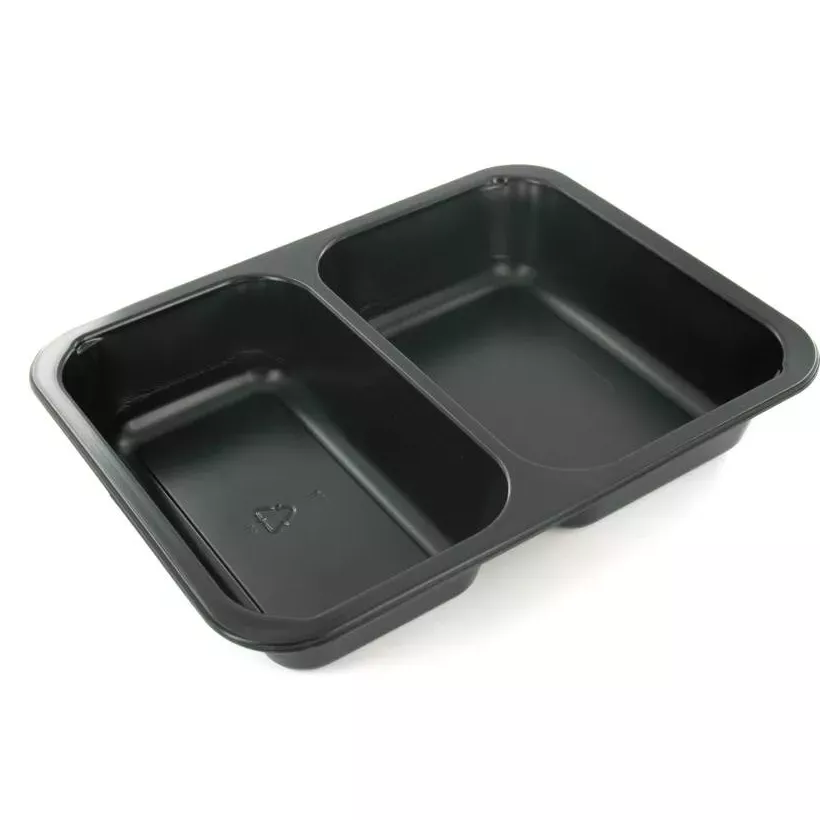 PP tray 227x178x40mm noir 2COMP - M