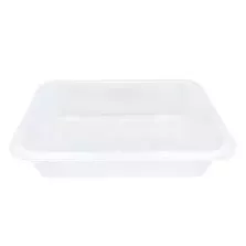 PP tray 227x178x50mm transparent 1COMP - M