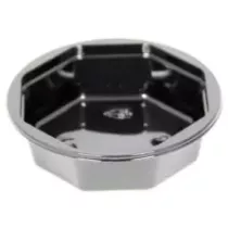Ravier APET 8 coins 200ml noir 110xh33mm