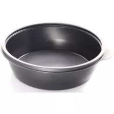 Bowl rond Fastpac 750ml diametre 19x4cm noir