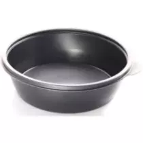 Bowl rond Fastpac 750ml diametre 19x4cm noir