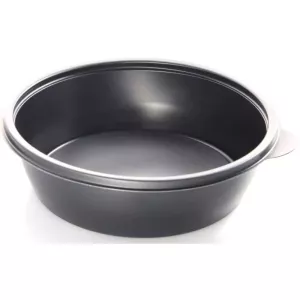 Bowl rond Fastpac 750ml diametre 19x4cm noir