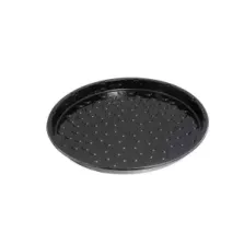 Plat CPET pizza noir diametre 320xh25mm