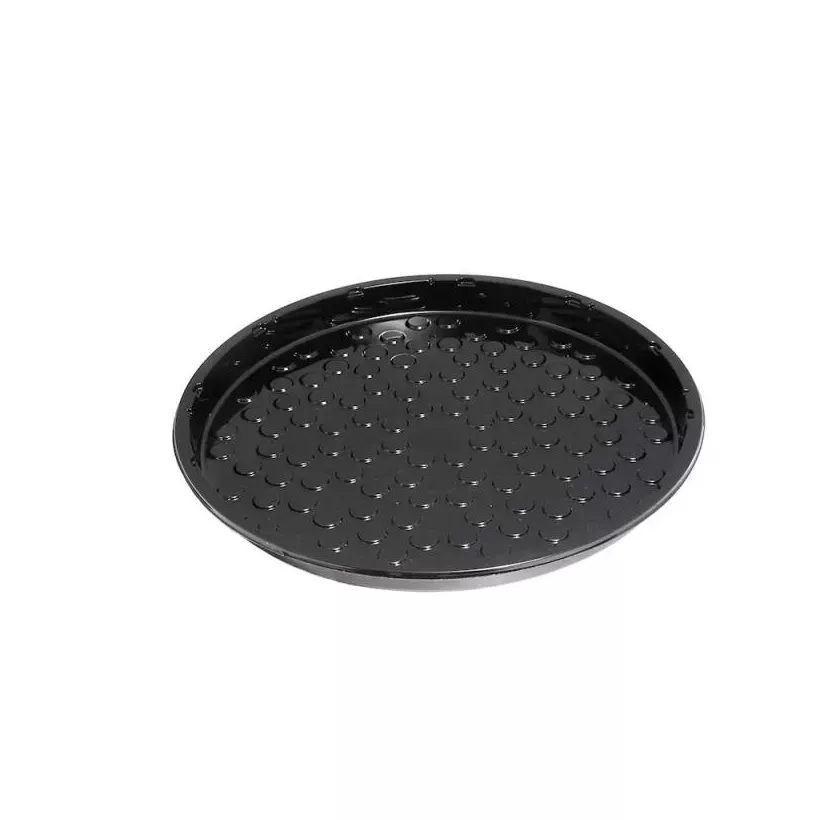 Plat CPET pizza noir diametre 320xh25mm