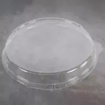 Couvercle dome APET plat pizza 220mm transparent