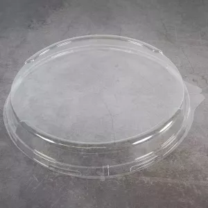 Couvercle dome APET plat pizza 220mm transparent