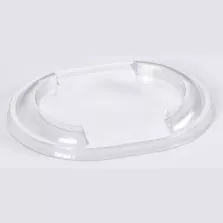 Couvercle ravier seal APET 140 ovale 143x113x18mm transparent
