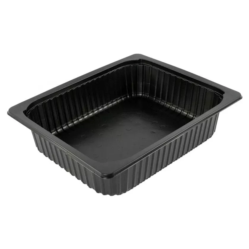 PP 1/2 GN H80 4,35L noir 325x265x80mm