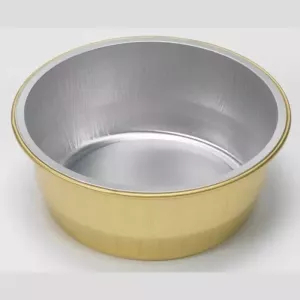 Ravier alu a pate 290ml or d100x43mm - carton 1035pcs