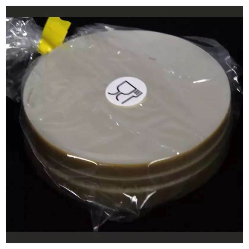 Cellophane steak rond