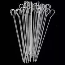 Pics brochette 15cm inox plat Benel